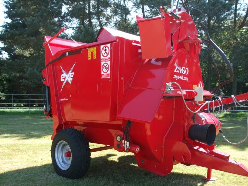 exel 4000 pro multi-chop straw bedder